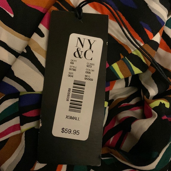 Gabrielle Union Multicolor Wrap Blouse - Picture 5 of 5